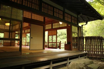 Fotobehang Huis in Japanse stijl © Saruri