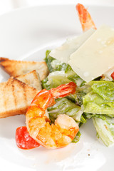 shrimps with vegetables
