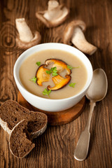 Mushroom soup