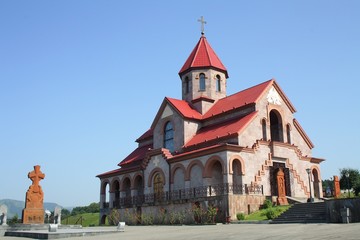 Fototapeta na wymiar Армянская церковь в Кисловодске