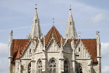 Fototapeta na wymiar Divi-Blasius Kościół w Mühlhausen (Turyngia)