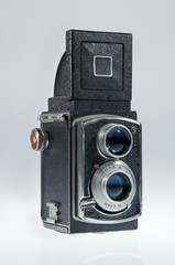 Old camera open