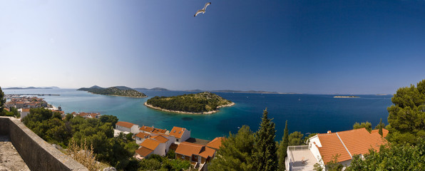 Fototapeta premium Tribunj panorama