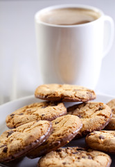 coffee with cookies