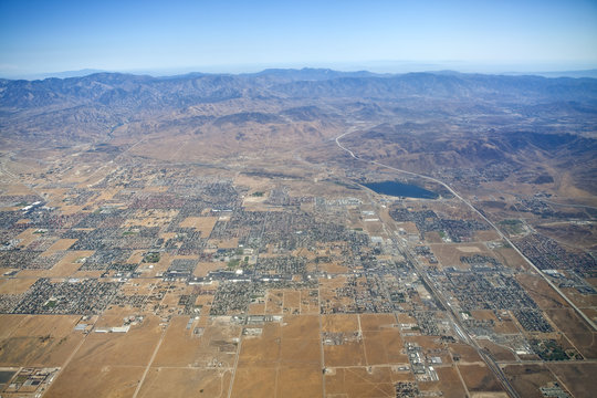 Palmdale California Aerial