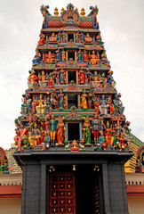 Fototapeta premium Hindu temple(Singapore)