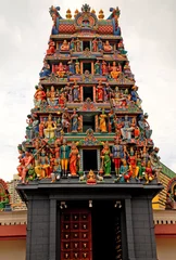 Gordijnen Hindu temple(Singapore) © Inna Felker
