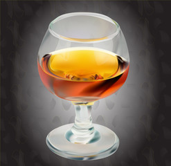 A smooth glass of congac