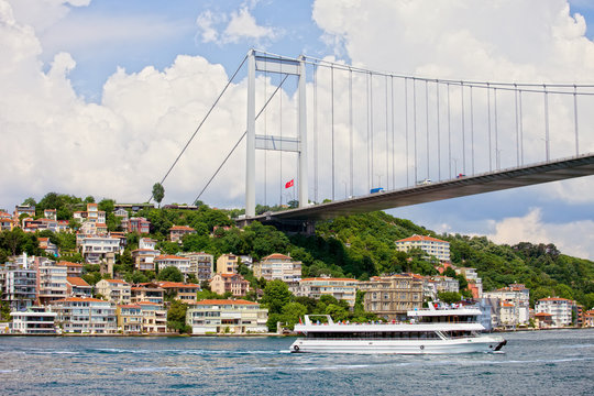 Bridge on the Bosphorus Strait
