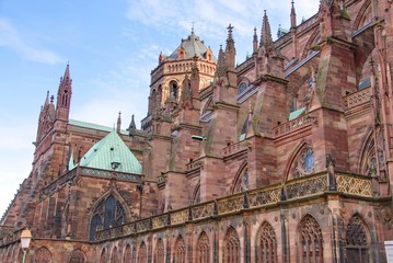 Fototapeta premium cathédrale de strasbourg