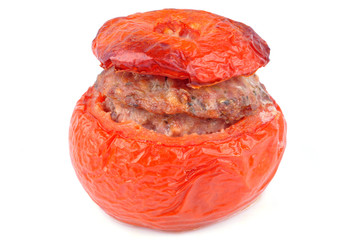 Tomate farcie cuite