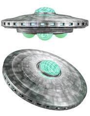 Ufo - flying saucer 3D © Dreaming Andy