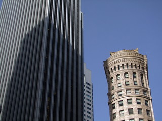 Wolkenkratzer alt und neu, San Francisco