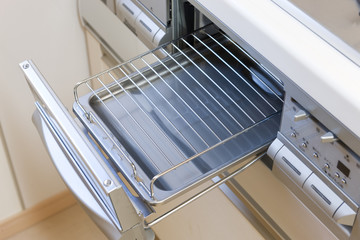 システムキッチンのグリル
