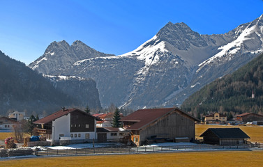 Tirol Landscape in Otztal Alps