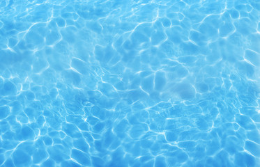 Beautiful clear pool water