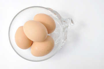 egg on dish