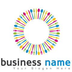 Obraz premium logo restauration