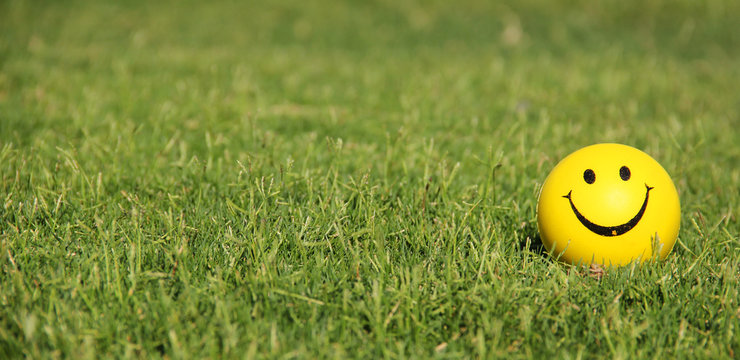 A smile on the grass