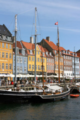 port de nyhavn copenhague danemark