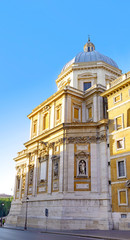 Fototapeta na wymiar Bazylika Santa Maria Maggiore w Rzymie