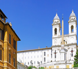 Spain's Square , Rome .Italy