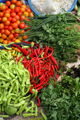 Pasar Siti Khadijah, Kelantan, Malaysia.