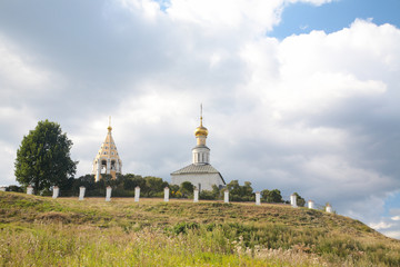 Orthodox church against the sky