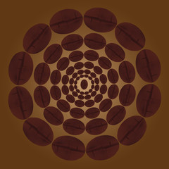 coffee mandala