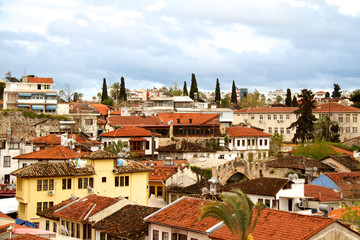 Fototapeta na wymiar Dobry widok na panoramę miasta południowej