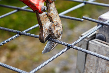 preparing concrete reinforcement