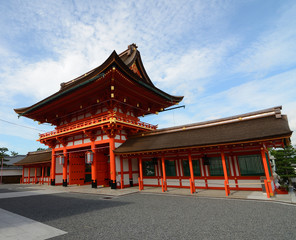 Fushimi Inari Shrine Entrance Gate