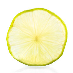 a piece of lemon