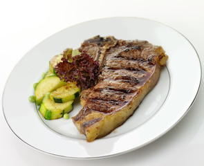 t bone steak