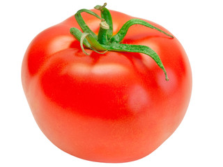 Tomato isolated on white background