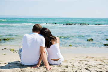 Couple on beach