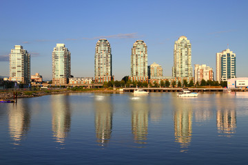 Fototapeta na wymiar Vancouver Canada cityscape