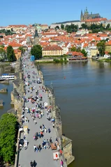 Rolgordijnen Pont Charles à Prague © Yvann K