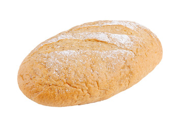 Bred isolated on white.