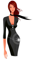 close-up of woman smiling