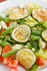 salad with zucchini