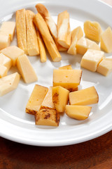 plate of cheese