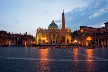 Naklejka premium St peter basilica