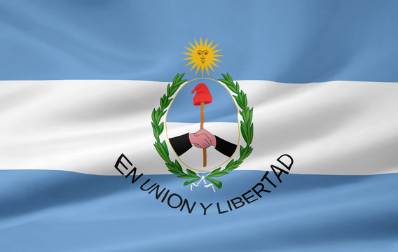 Flagge der Provinz San Juan - Argentinien