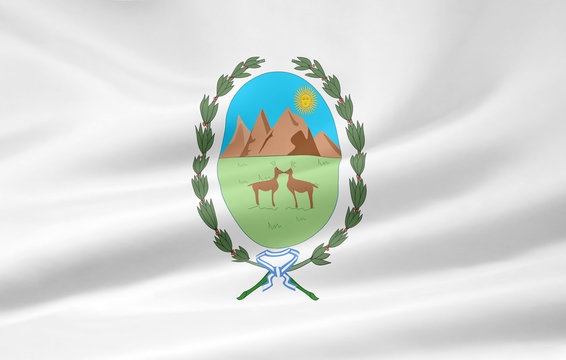 Flagge der Provinz San Luis - Argentinien