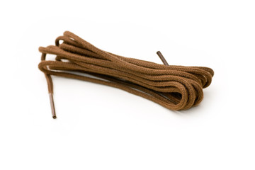 Brown shoe laces