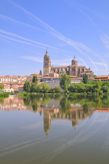 Fototapeta na wymiar Catedral de Salamanca, España.