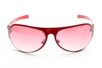 fashion red sunglasses