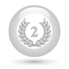 Icône lauriers deuxième