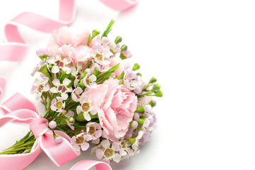 bouquet of the carnation